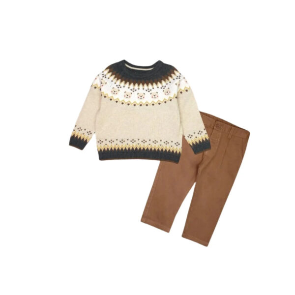 Knitted Sweater With Pant