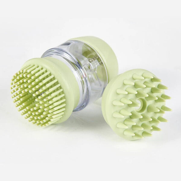 Pet Bath Brush Silicone Massage Clean Beauty Comb Brush