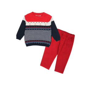 Sweater Dress with Bennie Hat