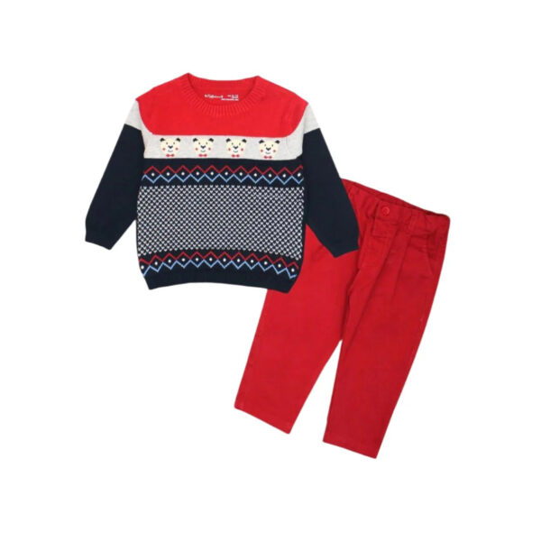 Sweater Dress with Bennie Hat