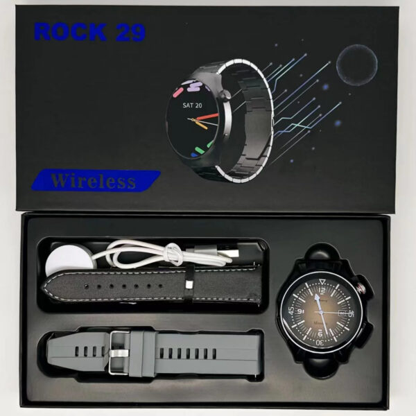 Rock 29 Round Watch