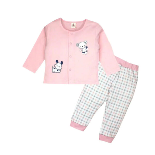 Button Up Shirt With Pajama