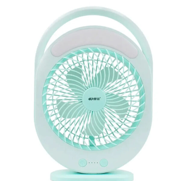 Rechargeable Fan with LED Light